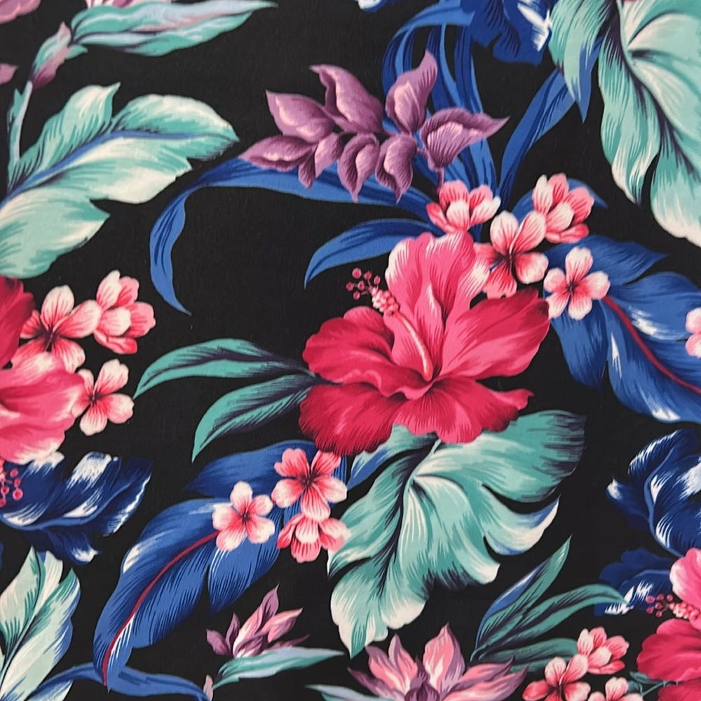 VENUS WOMENS SLEEVELESS MIDI FLORAL BACKLESS DRESS MULTICOLOR Sz 10 - Picture 12 of 12